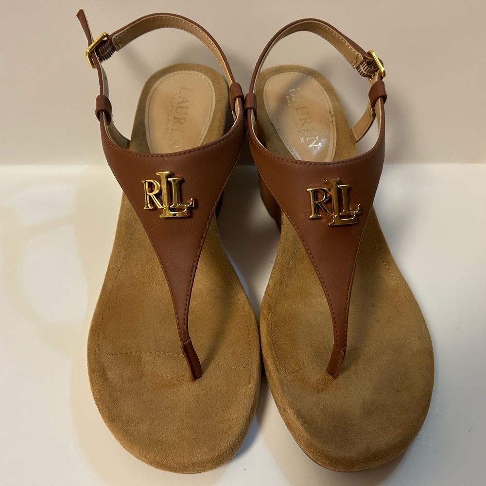 Ralph Lauren Tan Women's Sandals